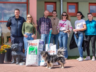 Royal Canin z wizytą w Schronisku
